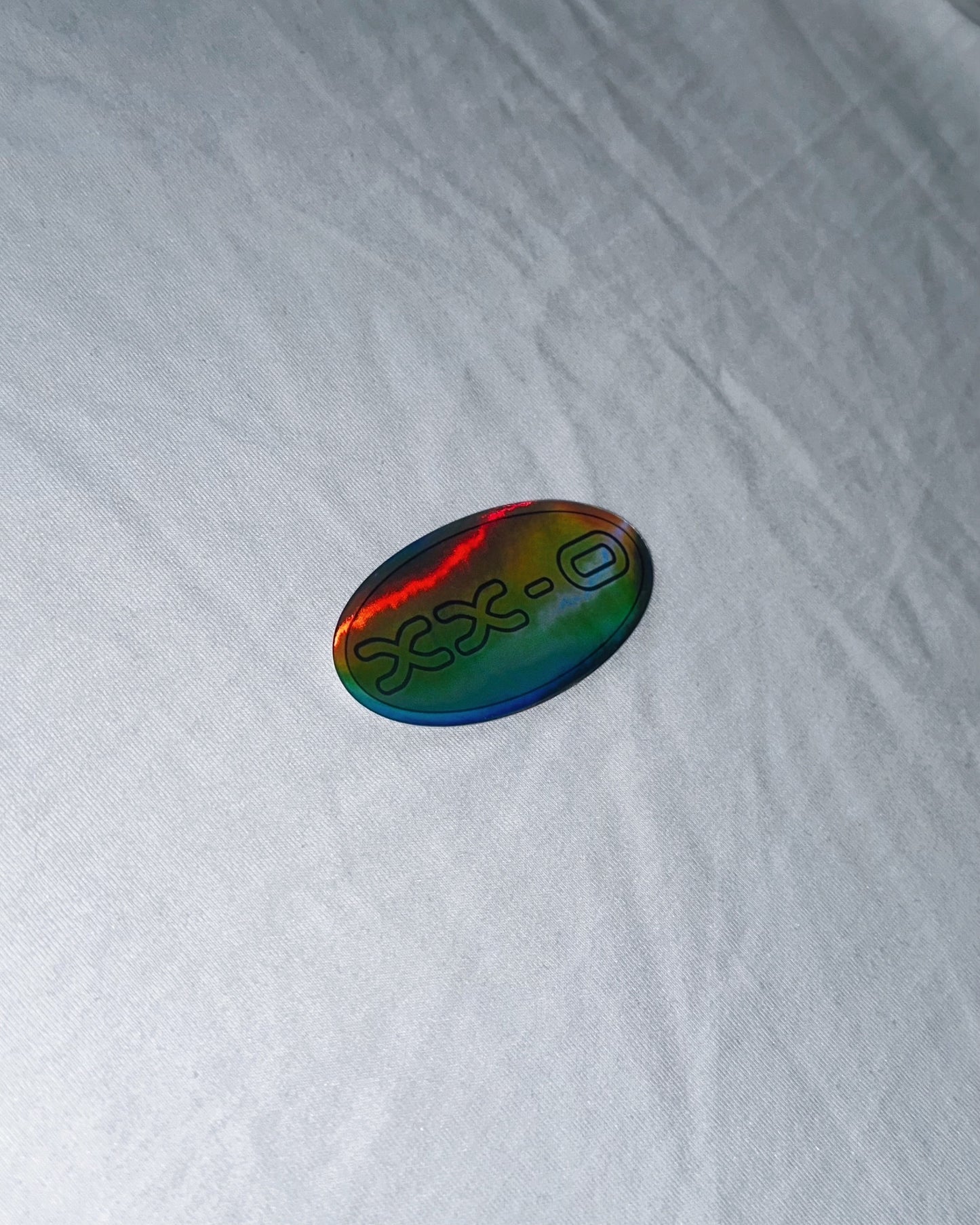 xx-o hologram sticker “metallic”