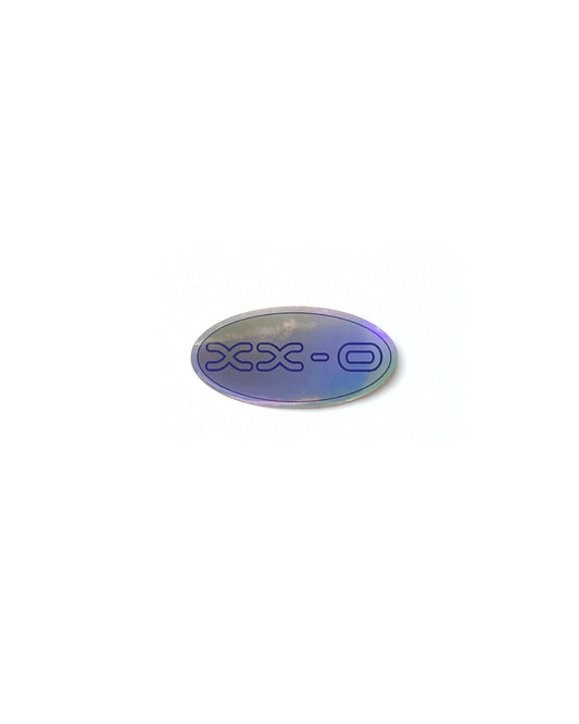 xx-o hologram sticker “metallic”